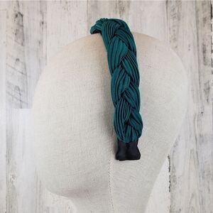 Teal Braided Headband